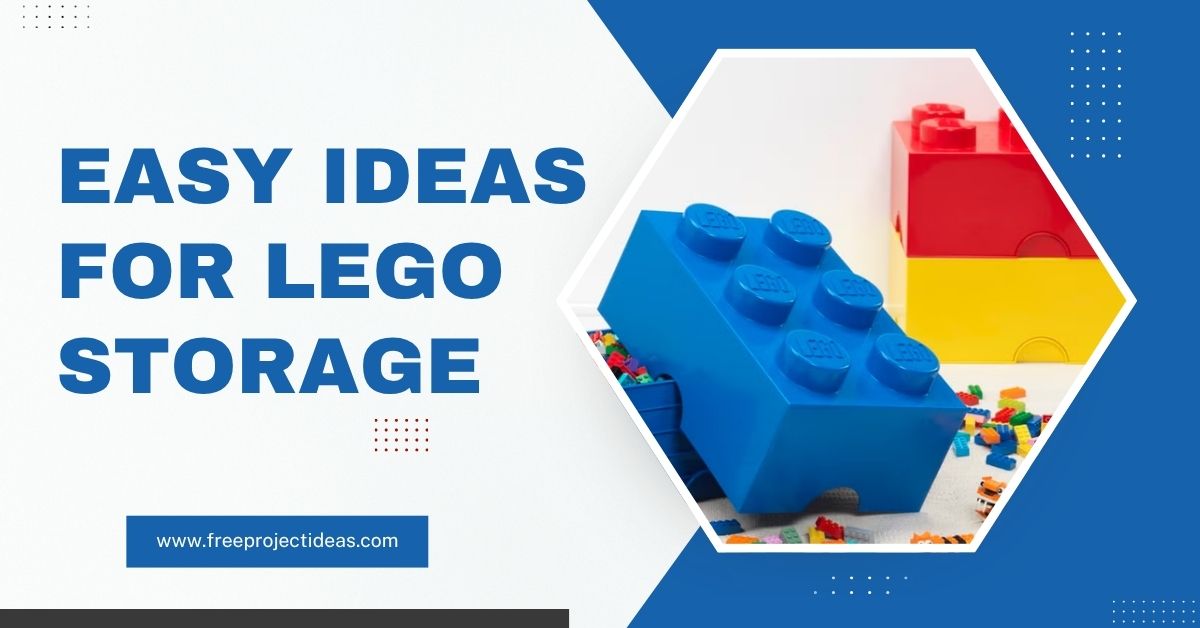 Easy Ideas For Lego Storage