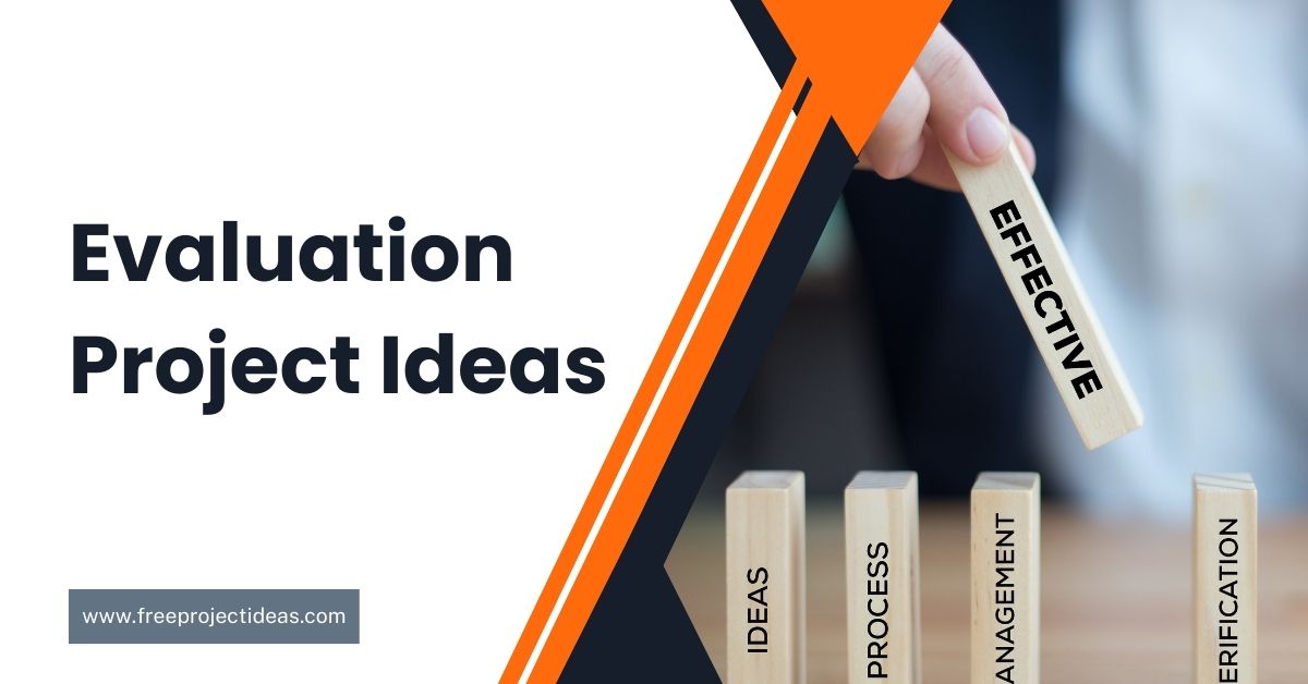 Evaluation Project Ideas